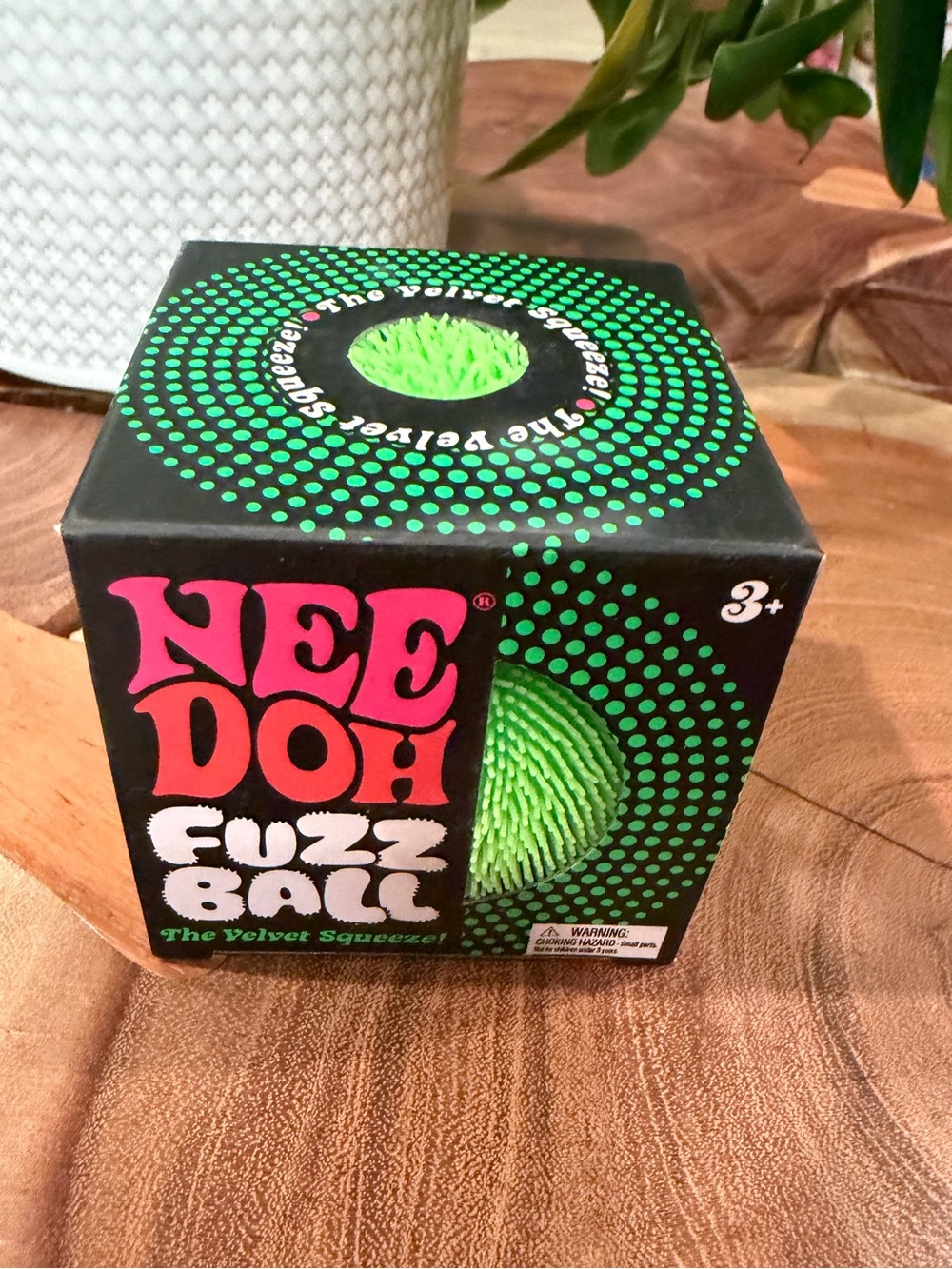 Nee Doh Fuzz Ball - Green Available